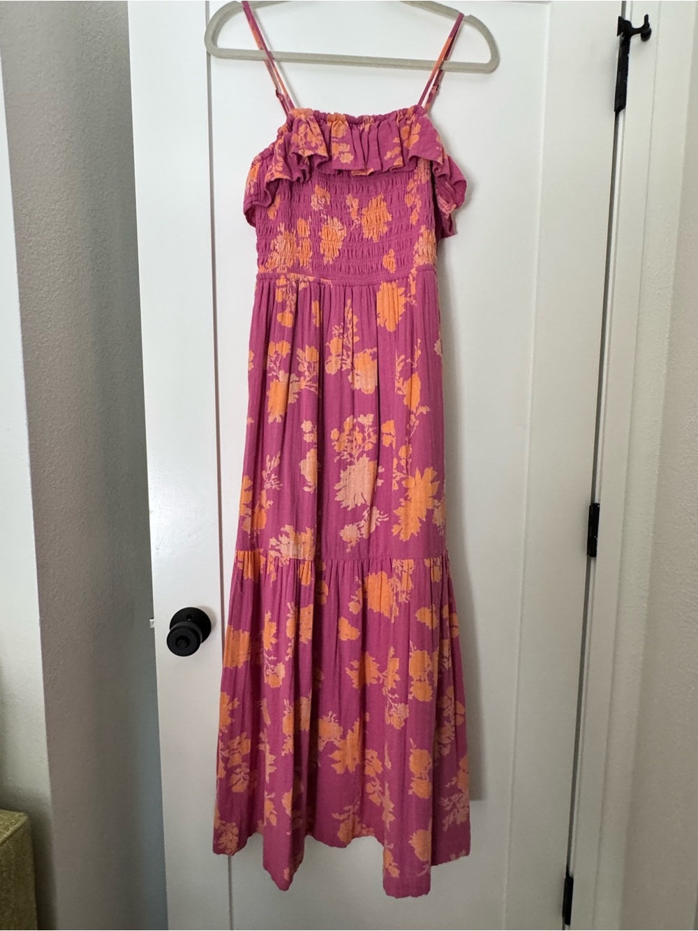 Z Supply Bahari Floral Ruffle Maxi Dress Size M NWT - Picture 4 of 9